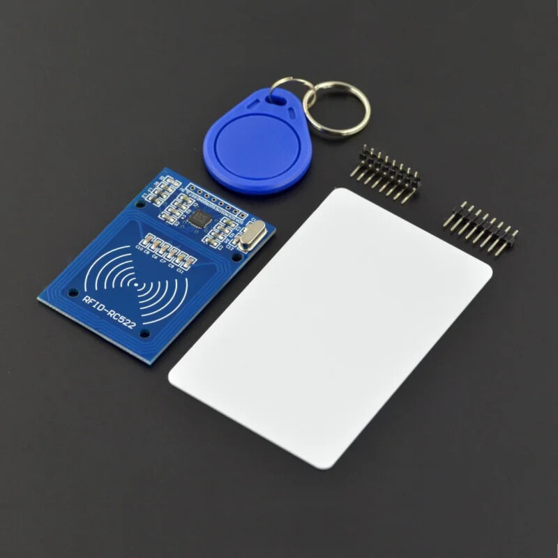 RFID MF RC522 модуль 13,56 МГц SPI+ карта и брелок для ключей