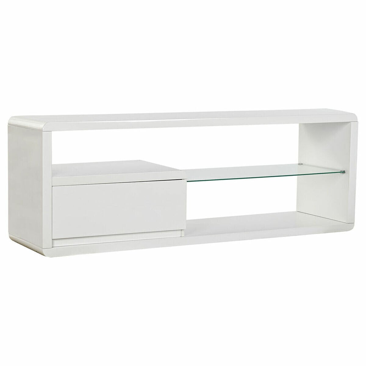 TV furniture DKD Home Decor White 140 x 40 x 50 cm