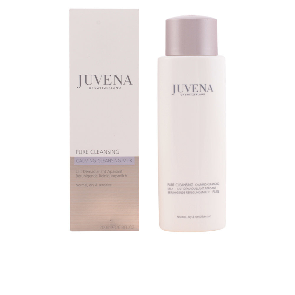 Juvena Calming Pure Cleansing Milk Успокаивающее очищающее молочко для нормальной, сухой и чувствительной кожи лица 200 мл
