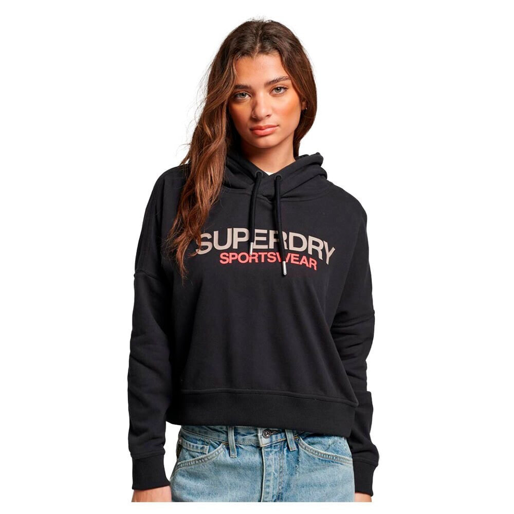 SUPERDRY Sportswear Logo Boxy Hoodie