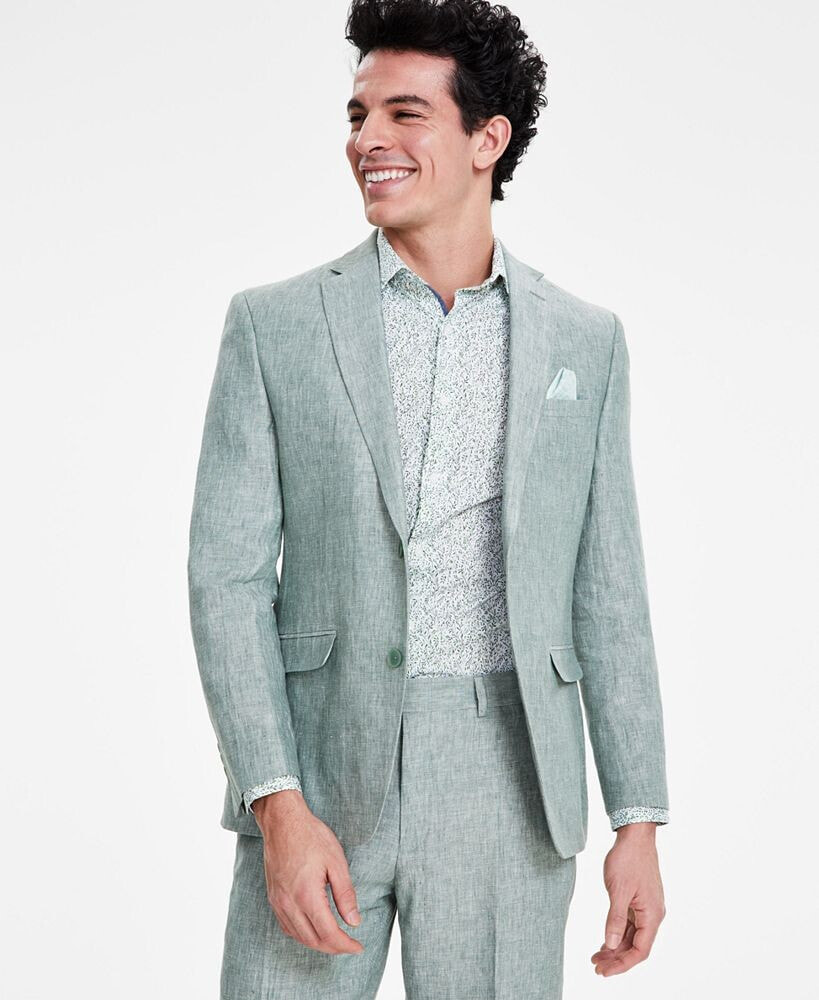 Bar III men's Slim-Fit Linen Suit Jackets, Created for Macy's