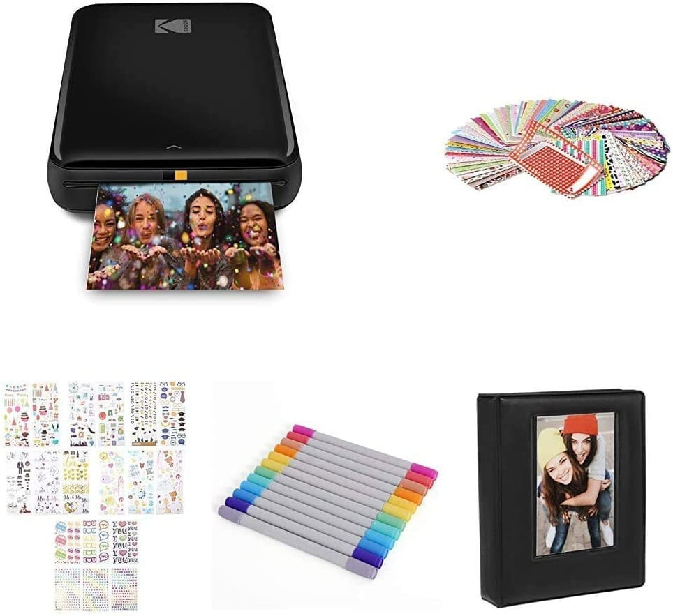 KODAK Step Wireless Photo Printer Gift Bundle