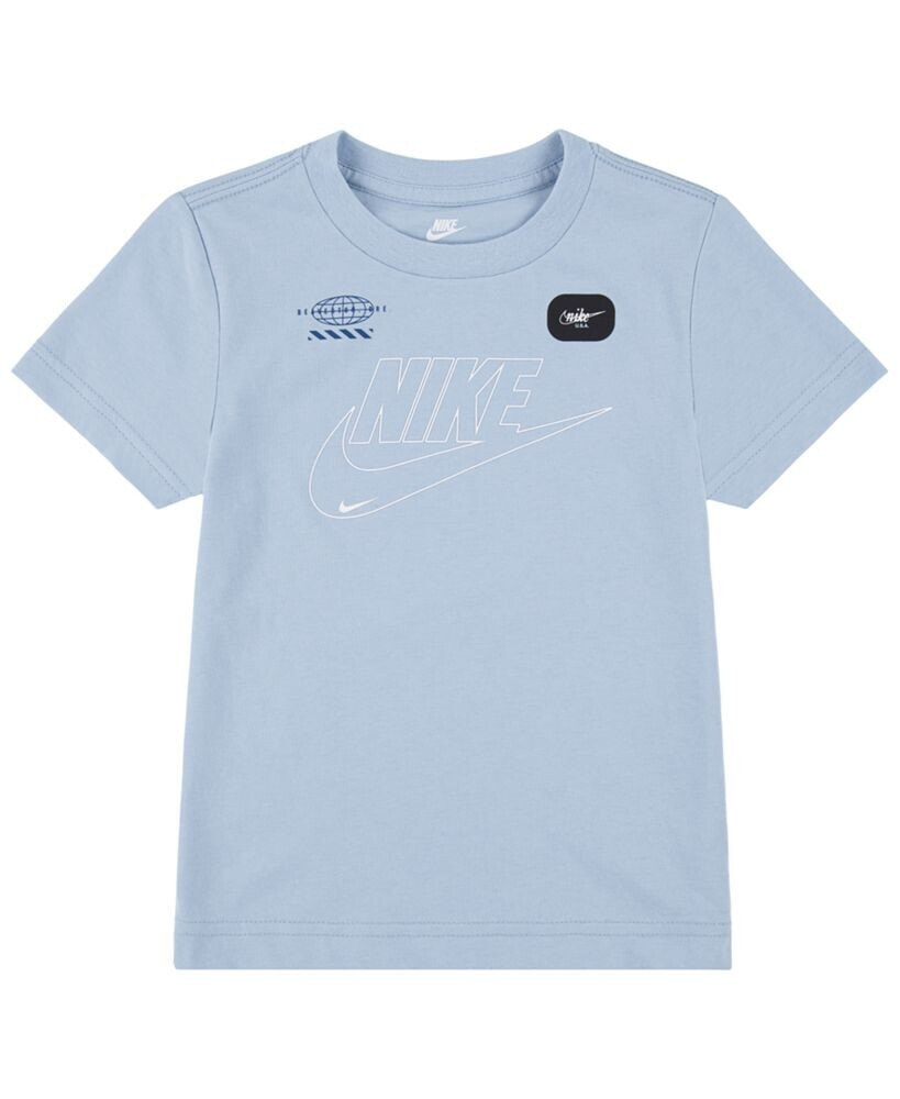 Nike toddler Boys Club Plus Futura Short Sleeves T-shirt