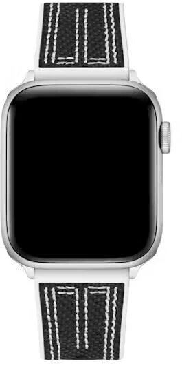 Silikonový řemínek pro Apple Watch (42 - 45 mm) - Black CS3003S1