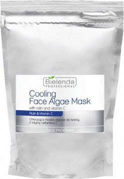Bielenda Professional Cooling Face Algae Mask With Rutin And Vitamin C Chłodząca maska algowa do twarzy z rutyną i witaminą C Opakowanie Uzupełniające 190g