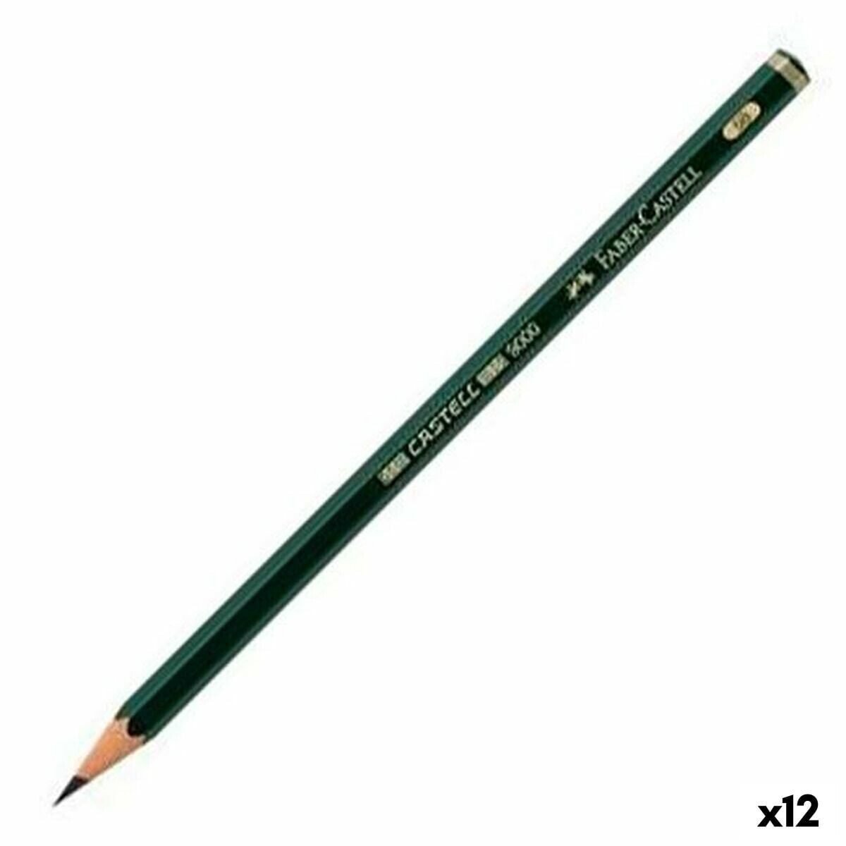 Pencil Faber-Castell 9000 Ecological Hexagonal 5B (12 Units)