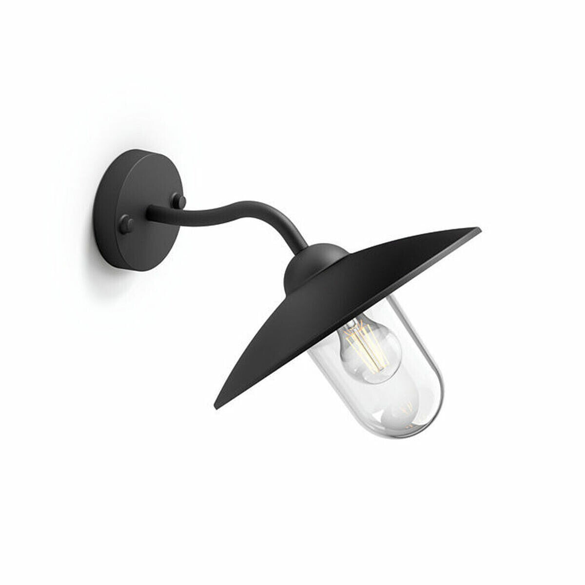 Wall Light Philips 0164330PN Exterior Black Aluminium 60 W E27