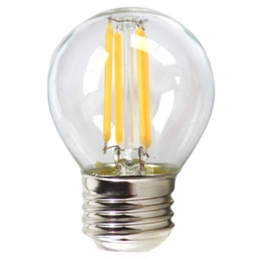 SILVER SANZ 960327 Filament Globe LED Bulb