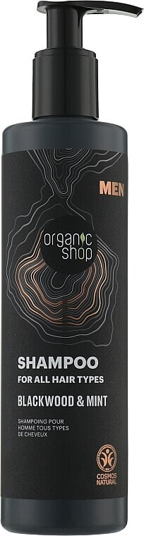 Haarshampoo Blackwood and Mint - Organic Shop Men Shampoo