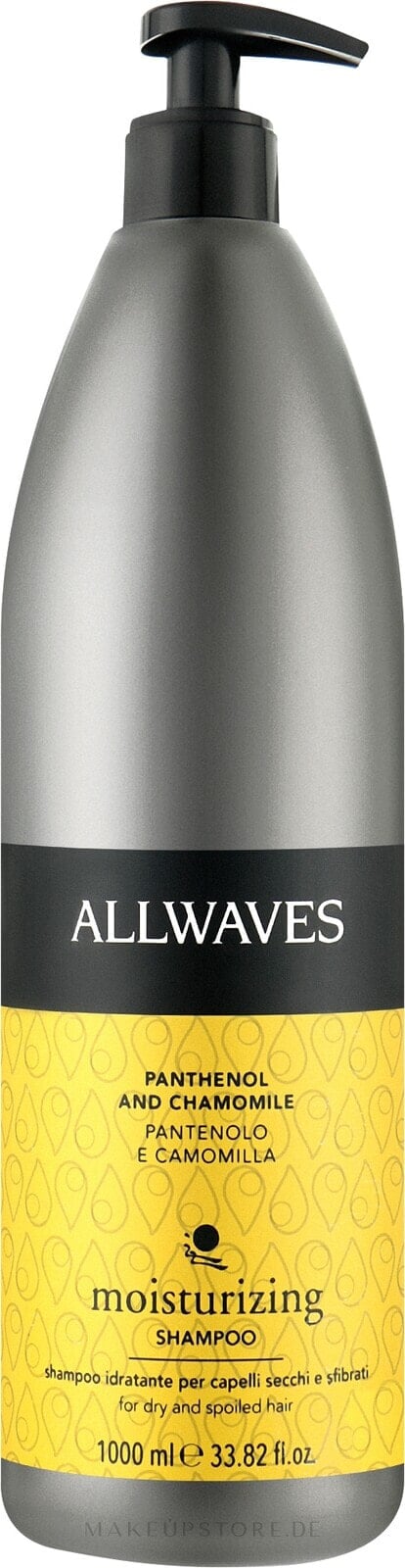 Feuchtigkeitsspendendes Shampoo mit Panthenol und Kamille - Allwaves Idratante Moisturizing Shampoo