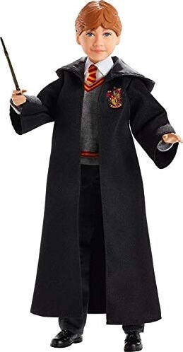 Mattel Mattel FYM52 - lalka Harry Potter Ron Weasley z mundurem Hogwards i akcesoriami, zabawki od 6 lat