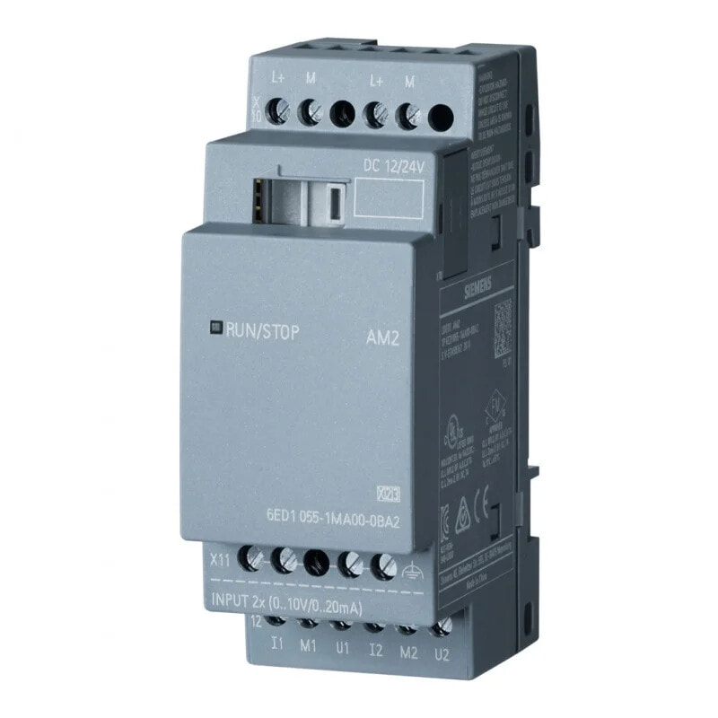 LOGO! 8 AM2 - analog inputs module - Siemens 6ED1055-1MA00-0BA2