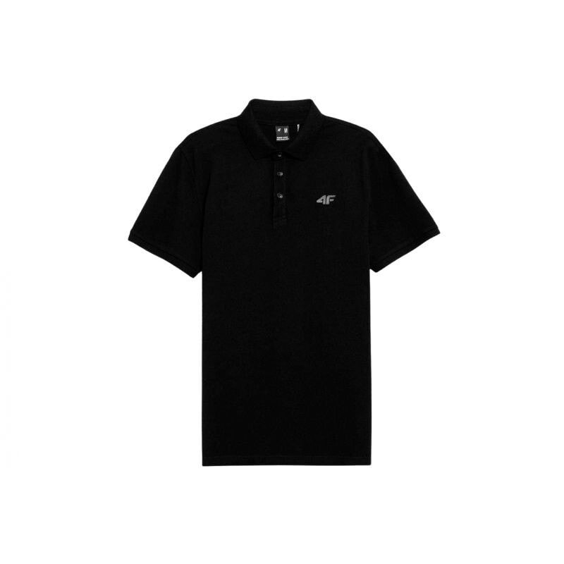 Мужское спортивное поло T-shirt 4F M NOSH4-TSM356 black
