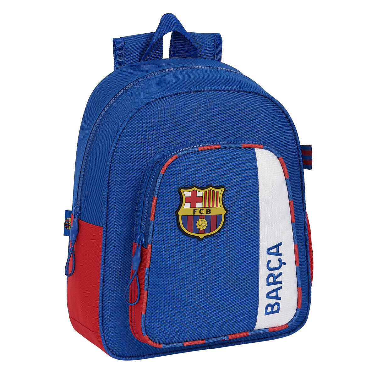 School Bag F.C. Barcelona Blue Maroon 27 x 33 x 10 cm