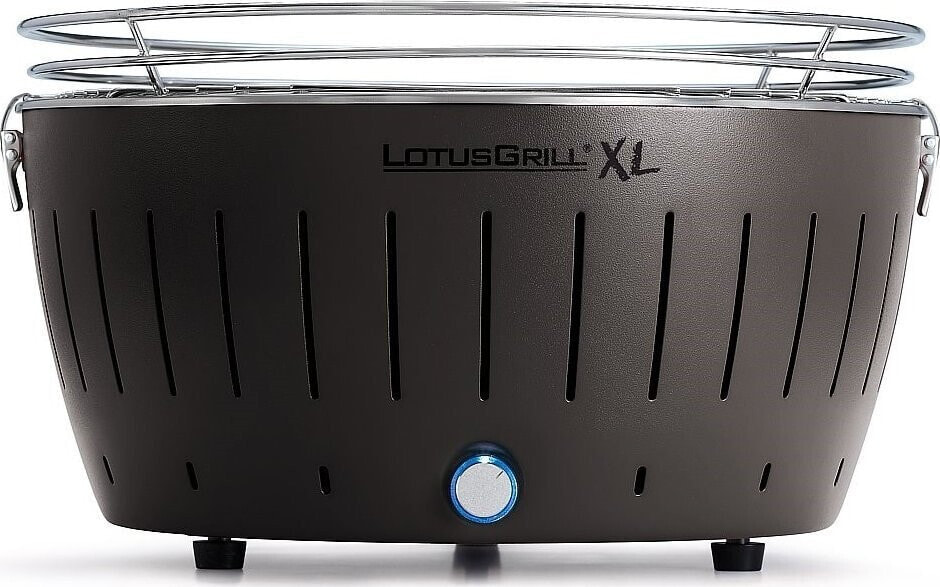 LotusGrill Grill ogrodowy Węglowy XL 40 cm x 40 cm antracytowy