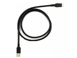 Zebra CBL-TC5X-USBC2A-01 USB кабель 1 m USB A USB C Черный