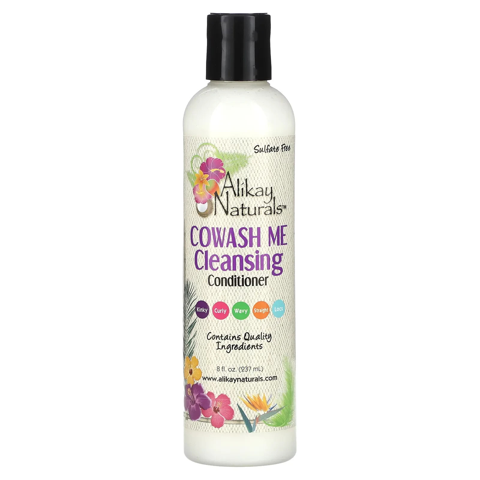 Alikay Naturals, Cowash Me, очищающий кондиционер, 937 мл (8 жидк. Унций)