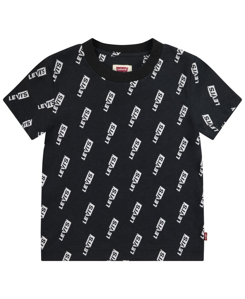 Levi's little Boys Split Boxtab Logo T-shirt