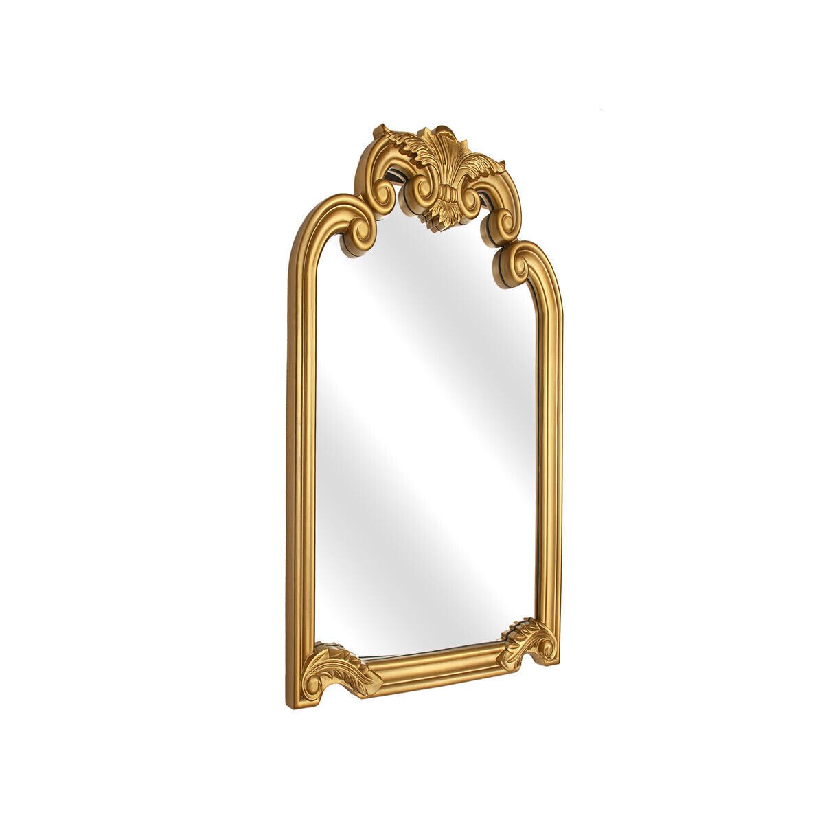 Wall mirror Romimex Golden Resin 90 x 120 x 6 cm