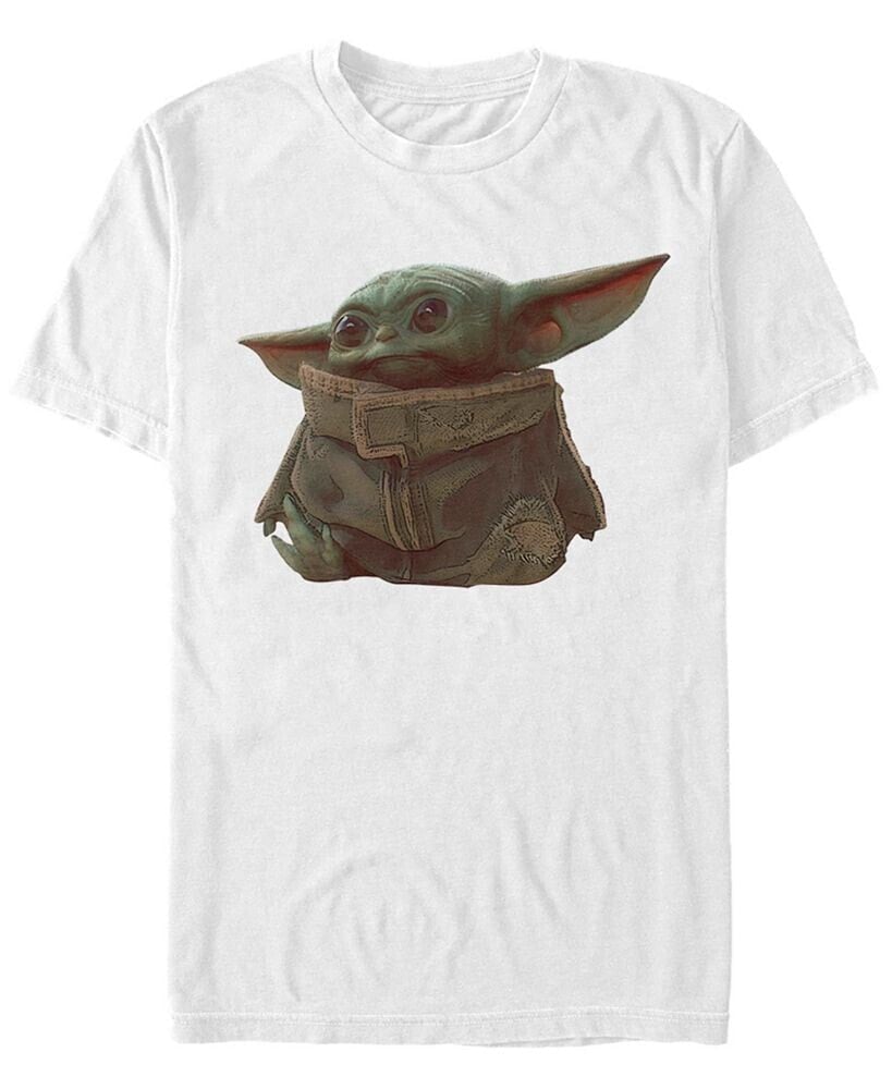 Fifth Sun men's Star Wars The Mandalorian The Child Portrait Short Sleeve T-shirt