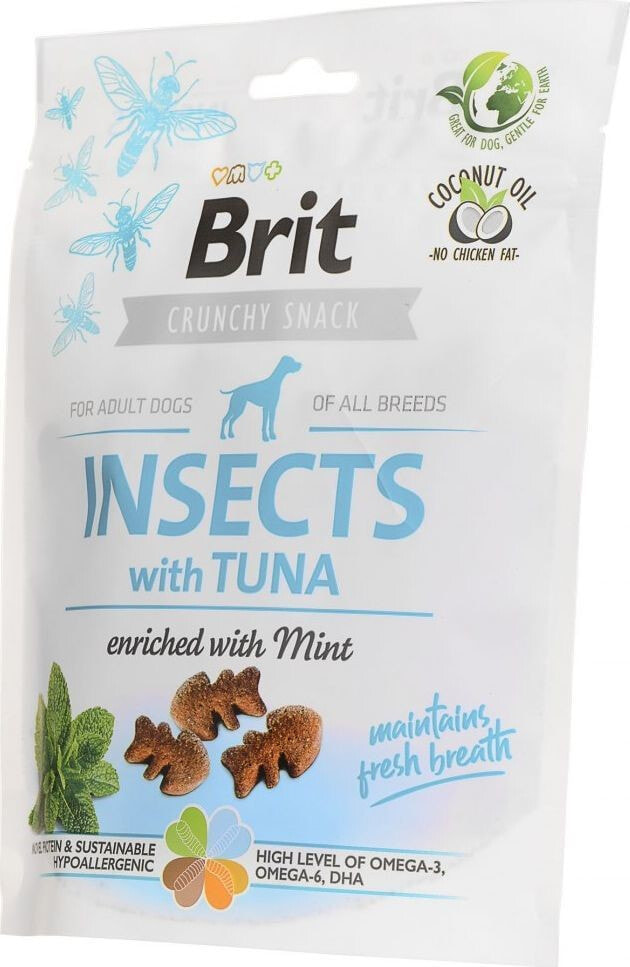 Лакомство для собак Brit Przysmak Brit Care Dog Insect&Tuna 200g