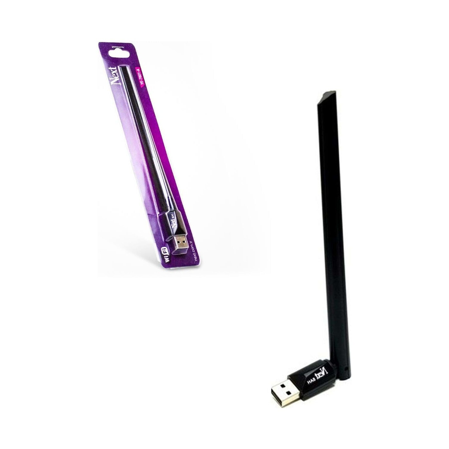 Next Wi-Fi Anten USB Uydulara Uyumlu YE-7601-A Wireless Adaptör