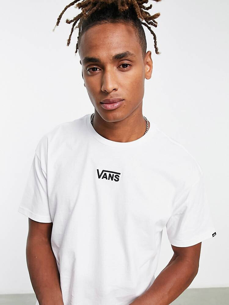 Vans unisex Center drop t-shirt in sand Vans Цвет: Бежевый; Размер