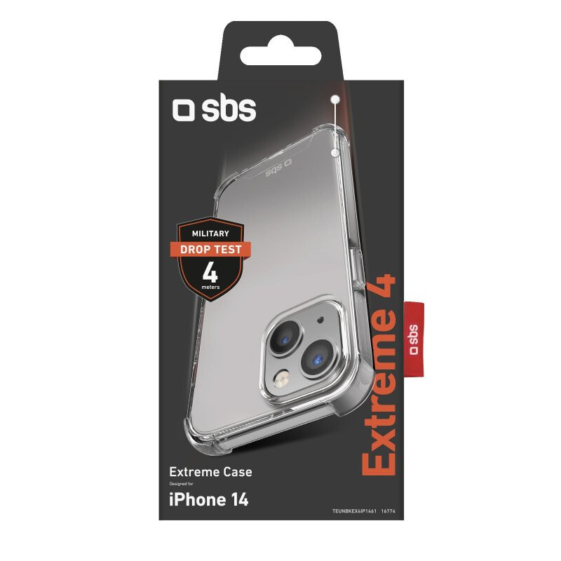 SBS Extreme X4 - Cover - Apple - iPhone 14 - 15.5 cm (6.1