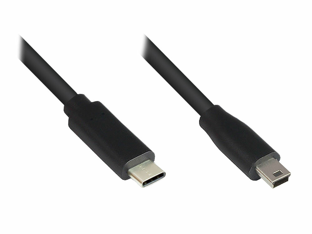 Alcasa 3310-CM030 USB кабель 3 m USB 2.0 USB C 5 x Micro-USB B Черный