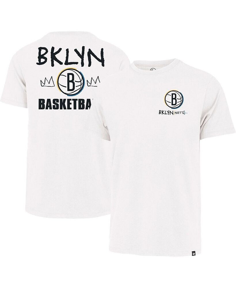 '47 Brand men's White Brooklyn Nets 2022/23 City Edition Backer Franklin T-shirt
