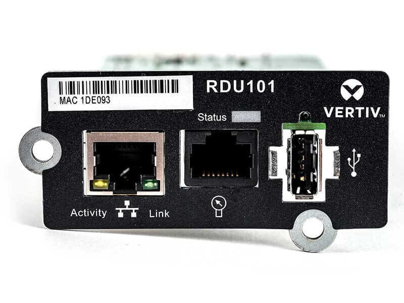 Vertiv IntelliSlot RDU101 Ethernet 100 Мбит/с Внутренний