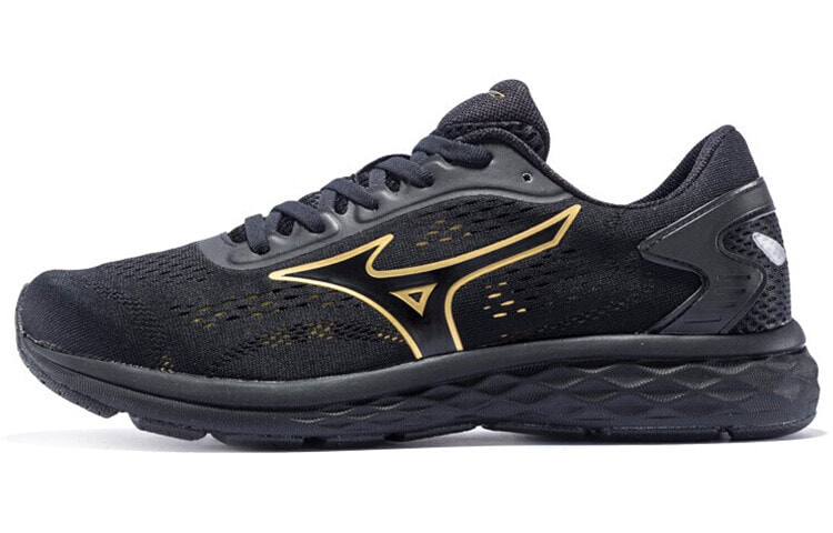 Mizuno RC-01 低帮 跑步鞋 男款 黑金 / Кроссовки Mizuno RC-01 J1CR190050