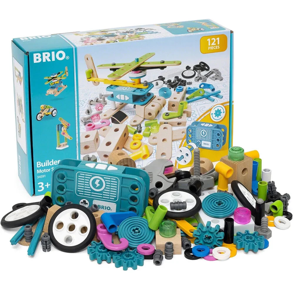 BRIO Builder Motor Set (34591) construction game 121 pieces