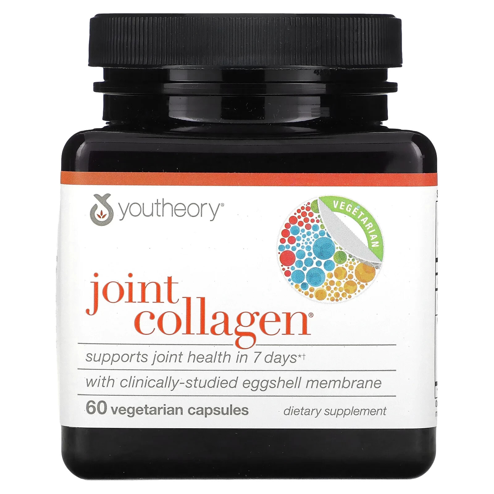 Youtheory, Joint Collagen, 60 вегетарианских капсул
