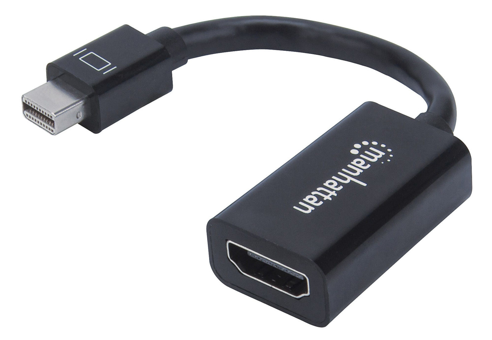 Manhattan 151528 кабельный разъем/переходник Mini DisplayPort HDMI Черный