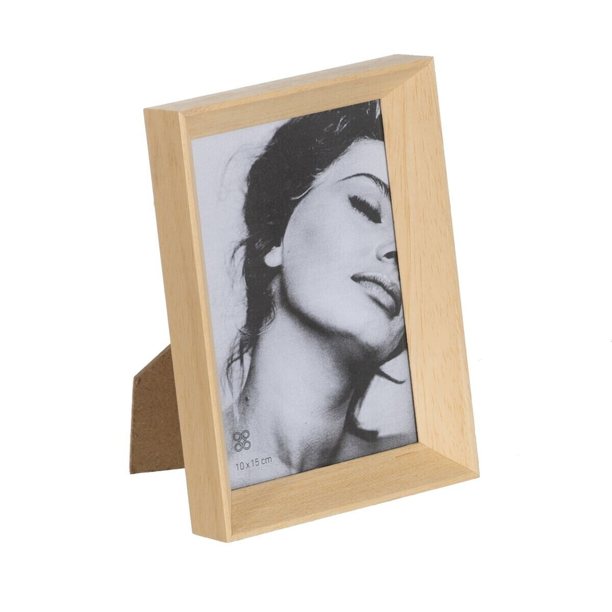 Фото рамка Бежевый Деревянный Стеклянный 12 x 2,5 x 17 cm