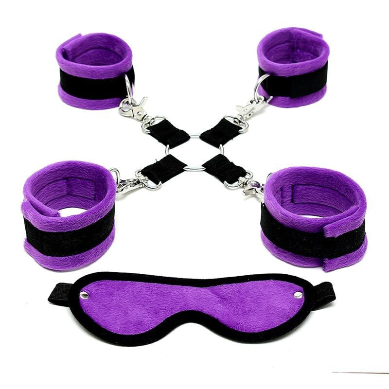Утяжка, лассо или хомут для БДСМ Rimba Bondage Play Bondage Set Purple