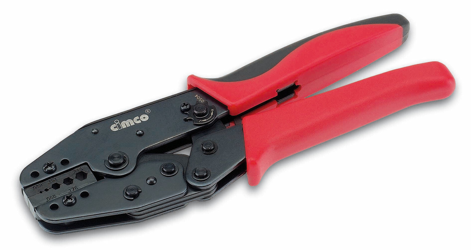 Cimco 10 6144 обжимной инструмент для кабеля Черный, Красный