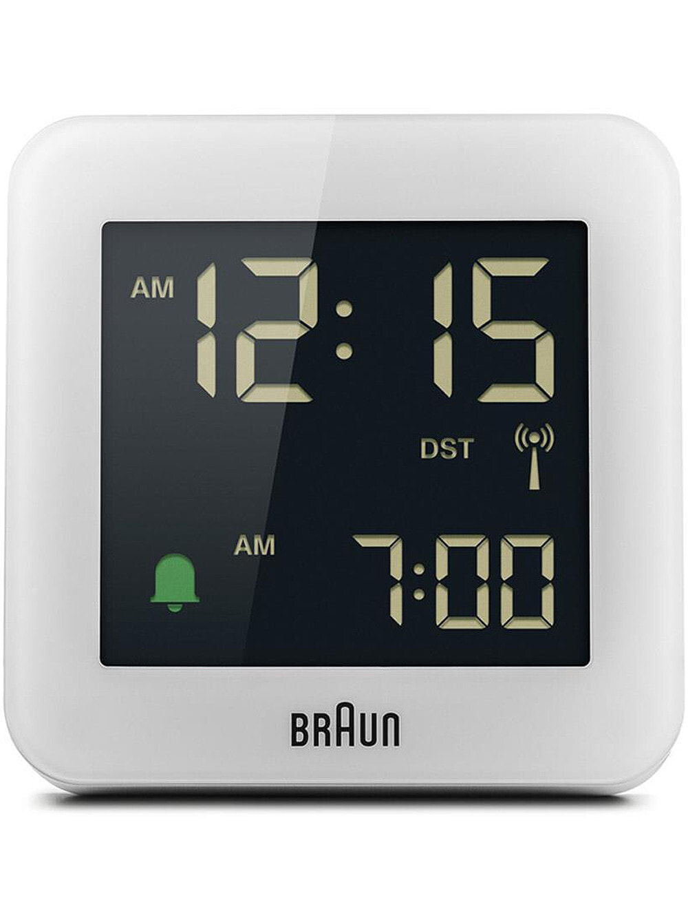 Braun BC09-DCF Цифровой будильник Белый BC09W-DCF