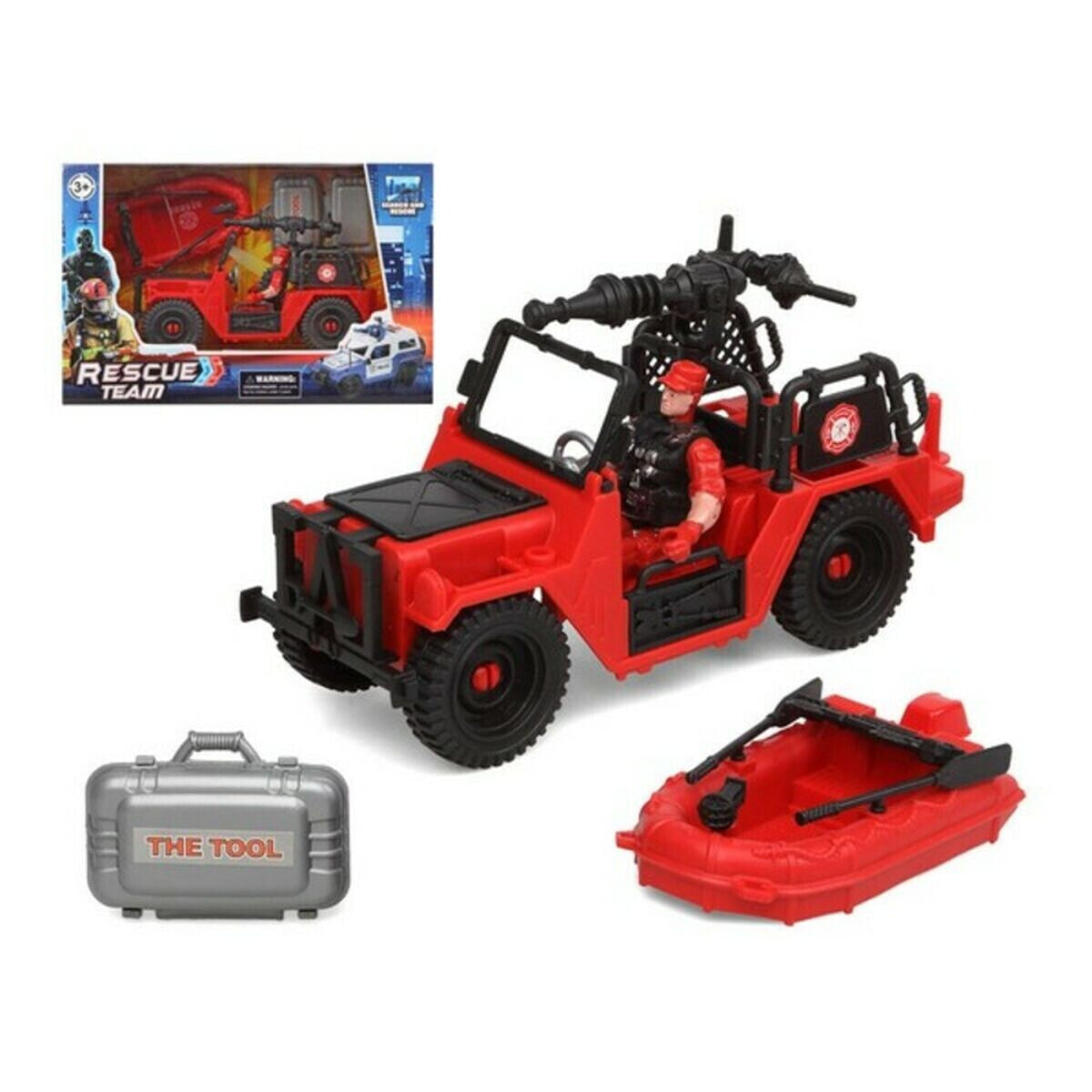 Vehicle Playset Firefighters Rescue Team 28 x 18 cm