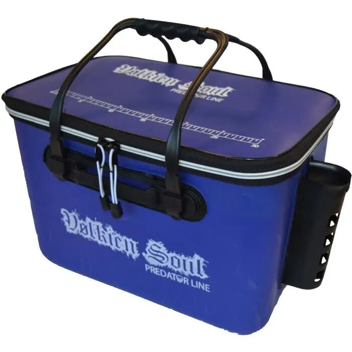 VOLKIEN Soul - FISHING BAG - Bakkan HARD 36 RH series - Blue - 22.5L - With rod holder