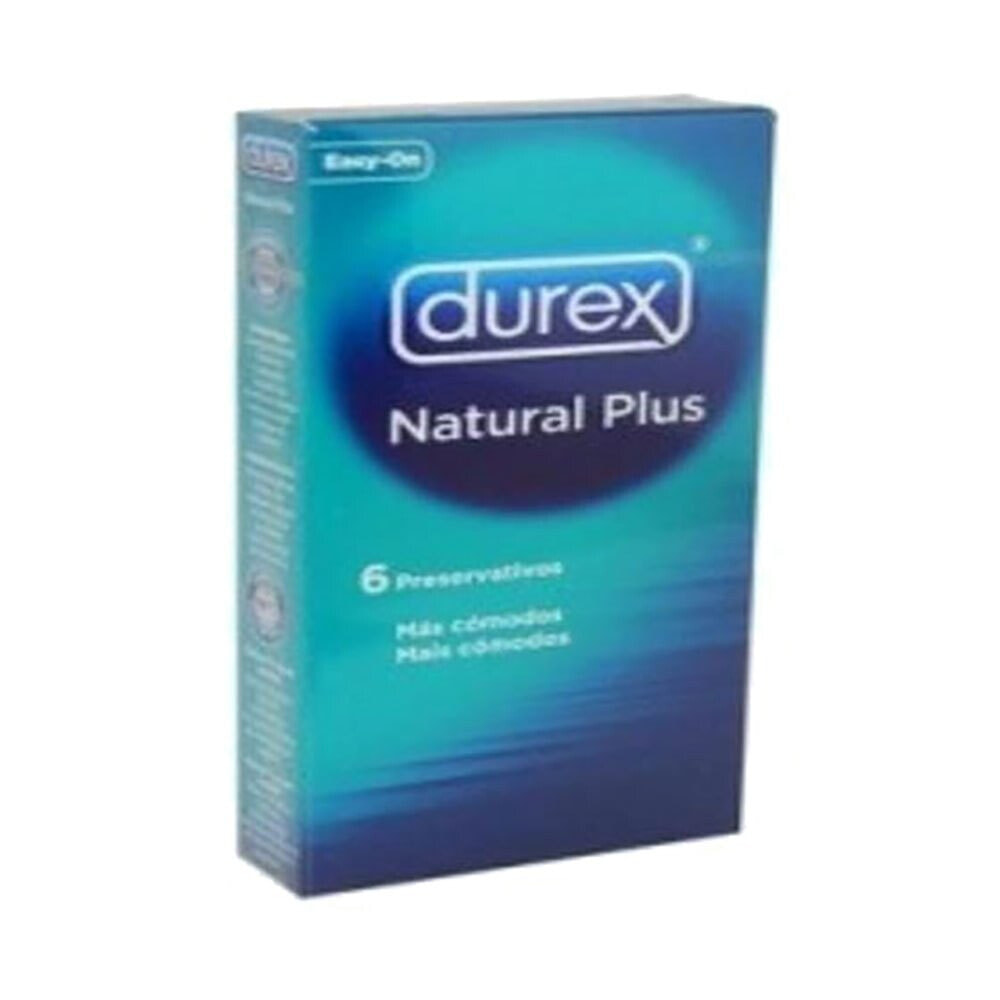 DUREX Natural Plus Condoms 6 Units