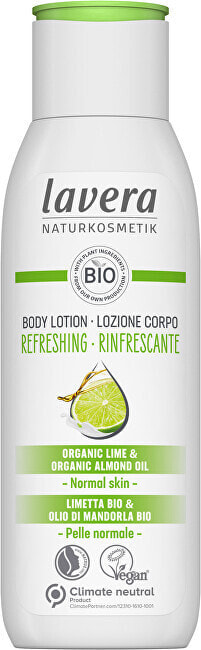 Lavera Bio Refreshing Body Lotion Освежающий лосьон для тела с лаймом и миндальным маслом 200 мл