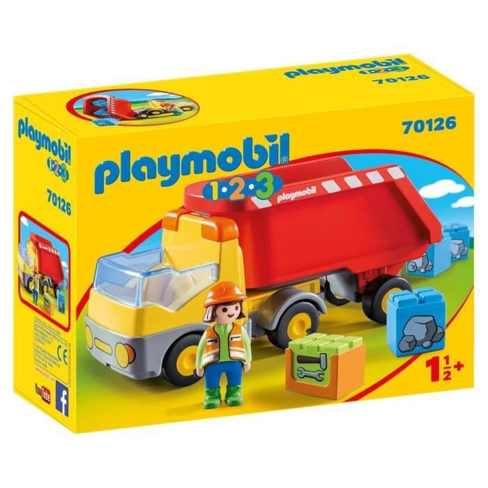 Конструктор Playmobil 1-2-3 70126 Самосвал