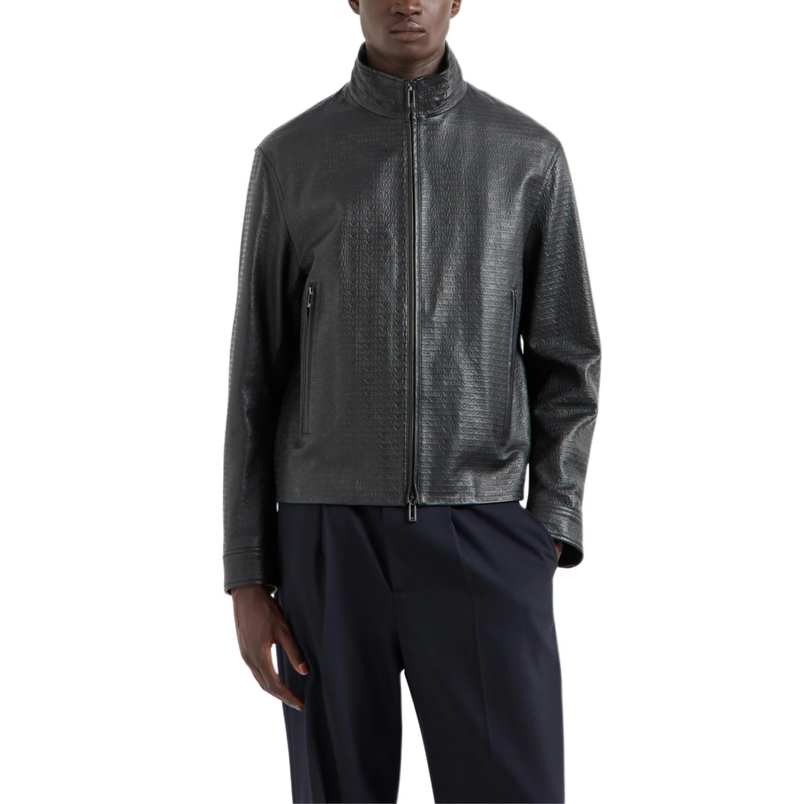 EMPORIO ARMANI Logo debossed Jacket