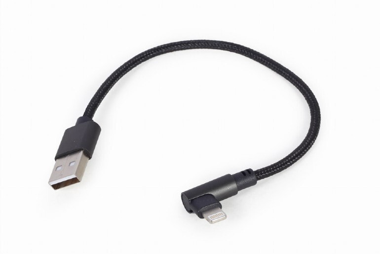 Gembird CC-USB2-AMLML-0.2M USB кабель 0,2 m USB 2.0 USB A Micro-USB B/Lightning Черный