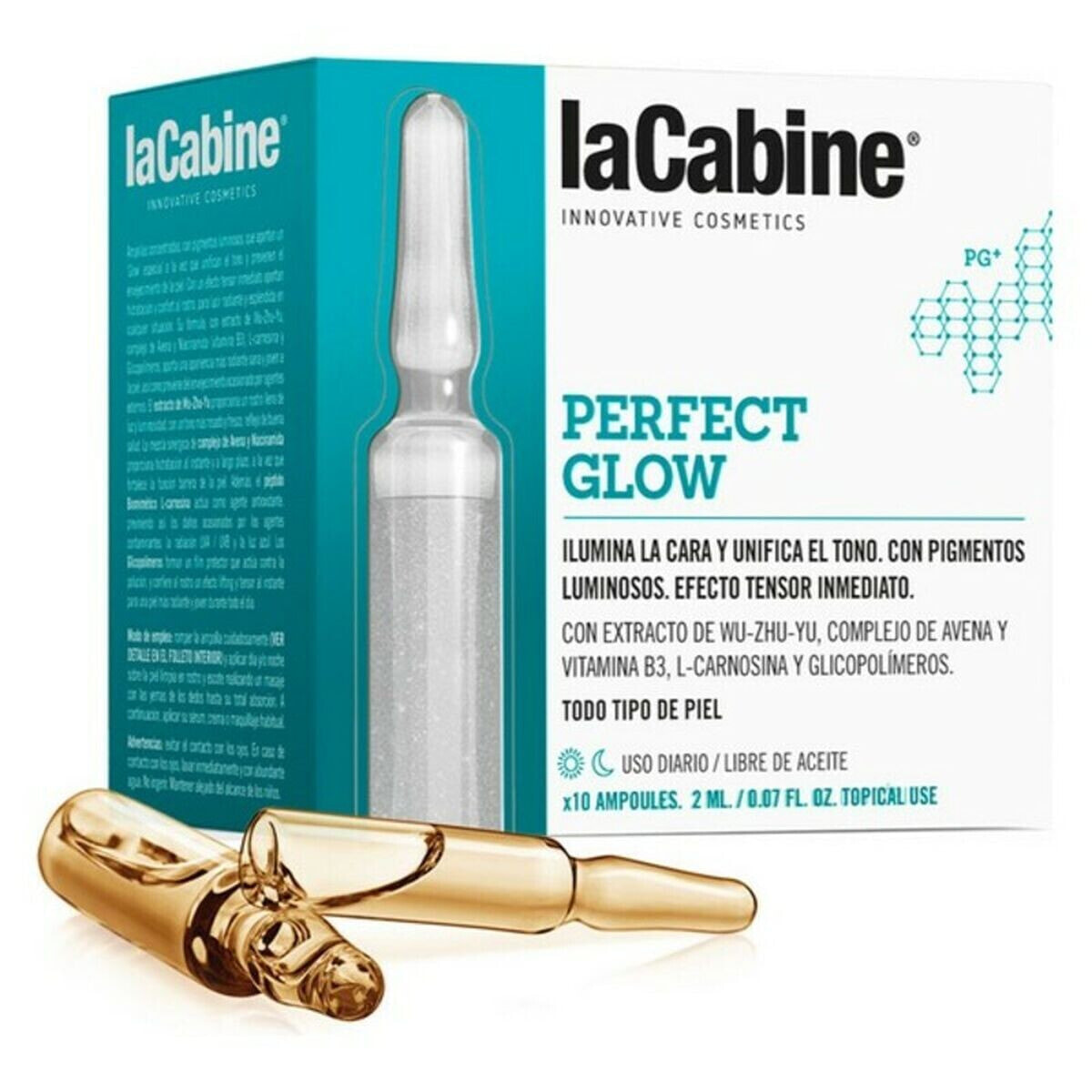 La Cabine Perfect Glow Концентрированная сыворотка в ампулах, выравнивающая тон кожи и придающая сияние 10 x 2 мл