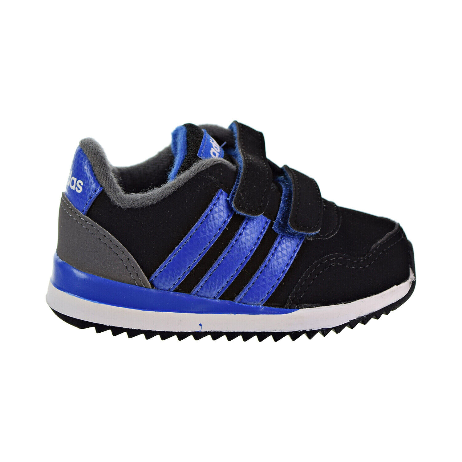 Adidas V Jog CMF Toddlers Core Black-Blue-Grey bc0086