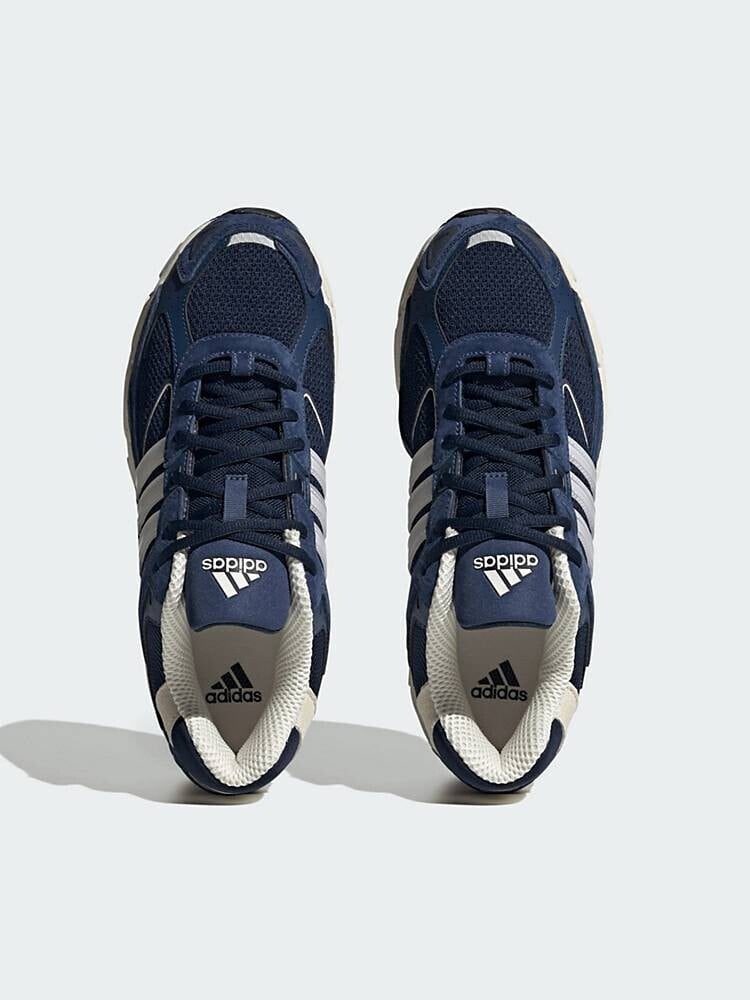 Adidas dark cheap blue trainers