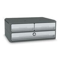 CEP 1091216361 - Polystyrene (PS) - Grey - Light grey - Letter - A4 - 3 drawer(s) - 5 kg